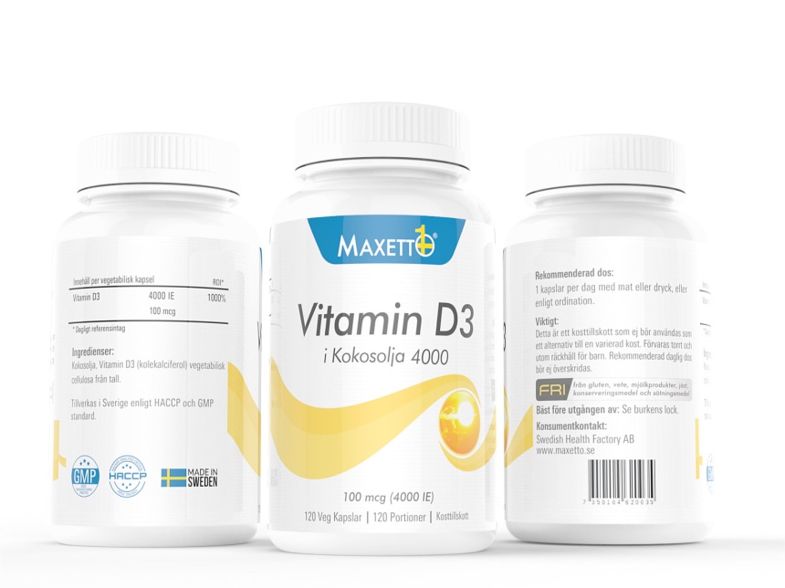 Maxetto D-vitamin 4000 IE